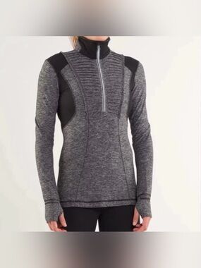 Lululemon Run Your Heart Out Quarter Zip